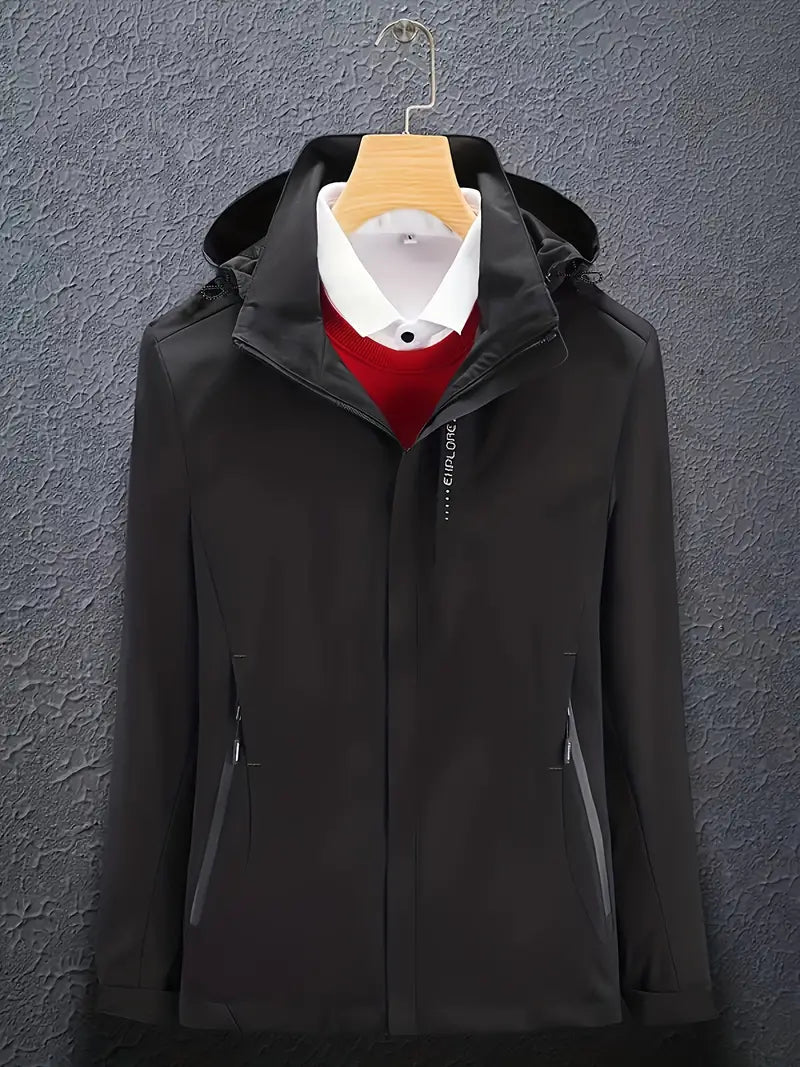 Veste de ski élégante pour femme avec capuche | Manches longues