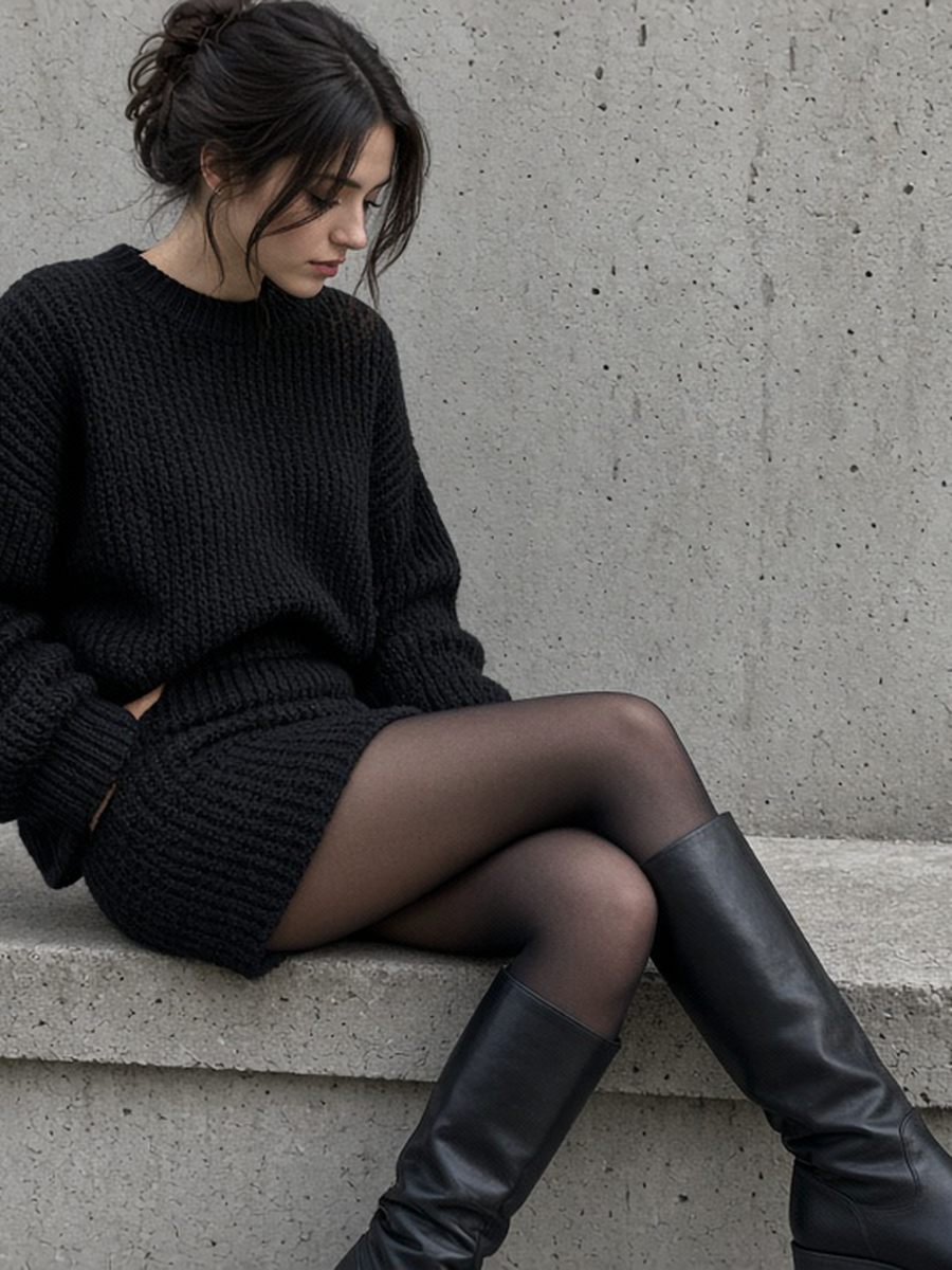 Violet set lifestyle Noir 5/6