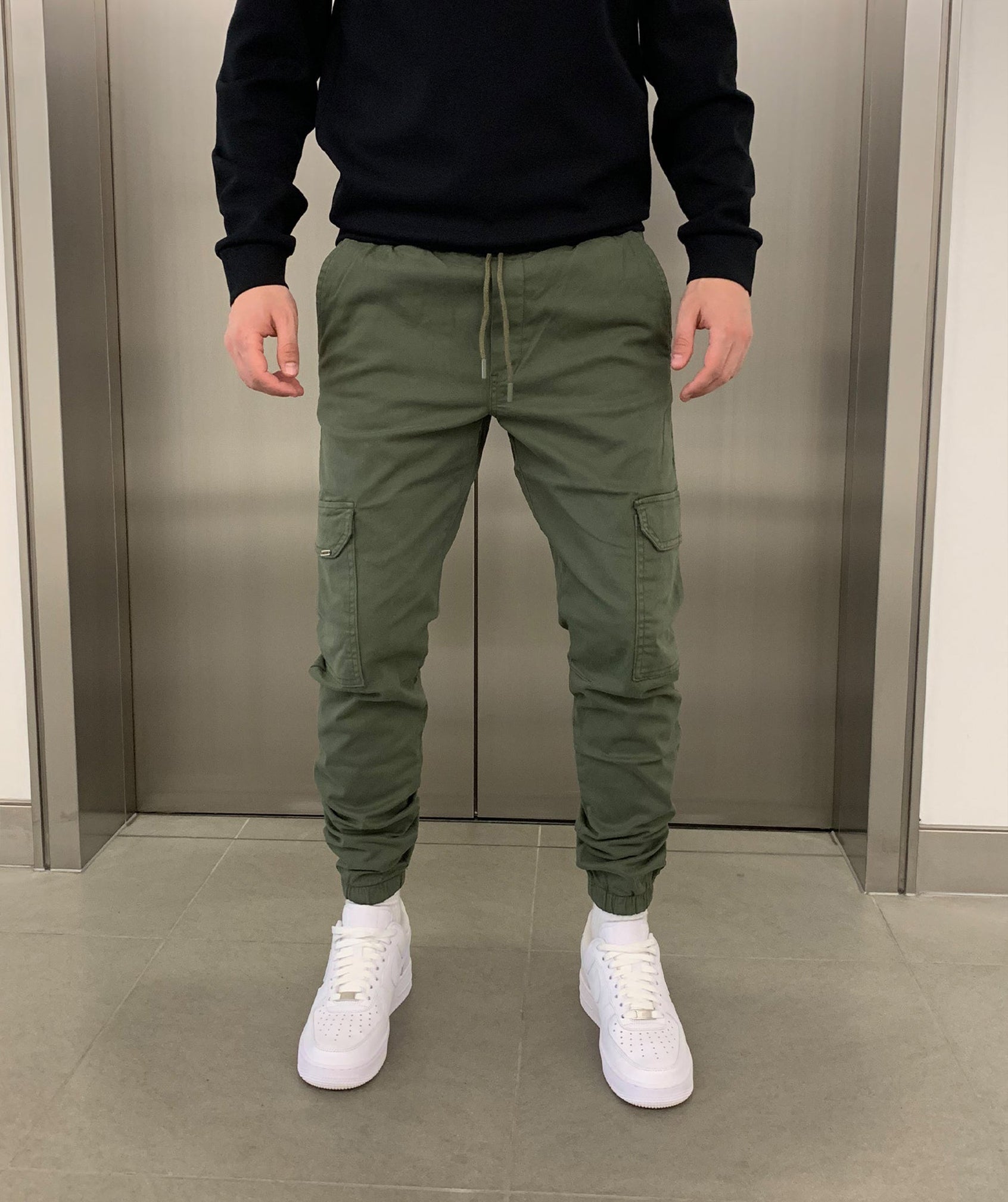 Pantalon Cargo Jogger Fit