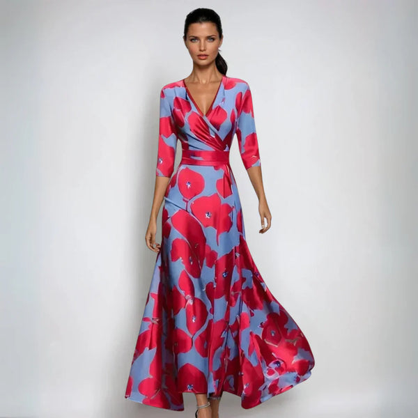 Robe Portefeuille Pour Femme | Élégante & Ajustable | Confort Fluide pour Toutes les Occasions