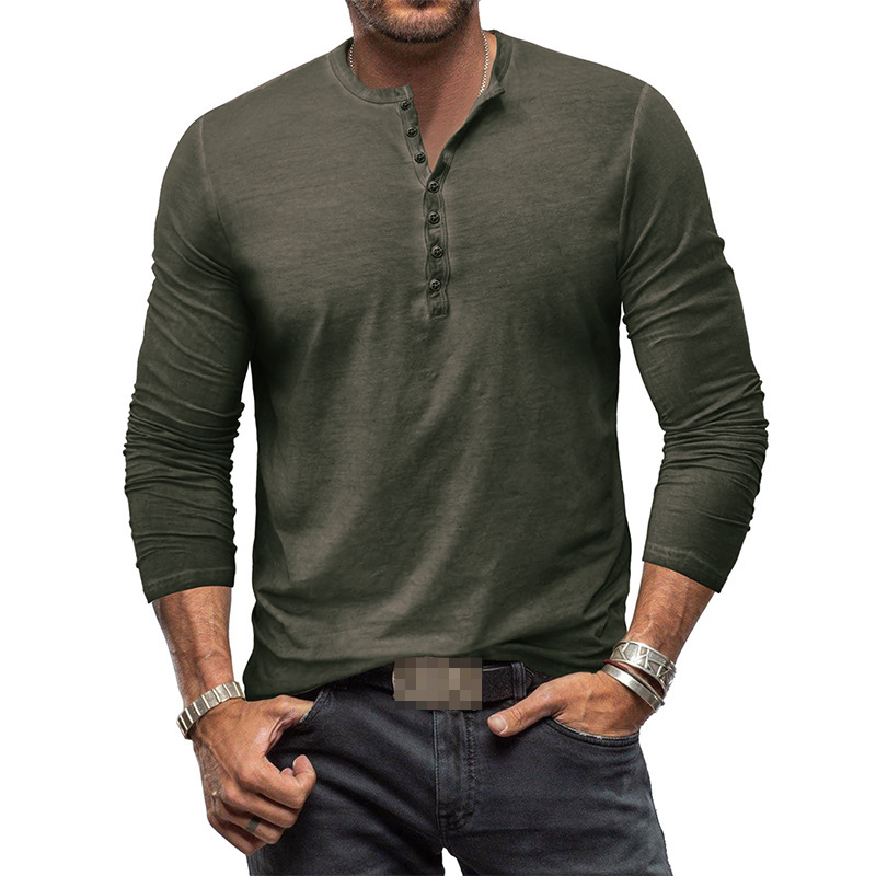 T-shirt à Boutons - Look Décontracté
