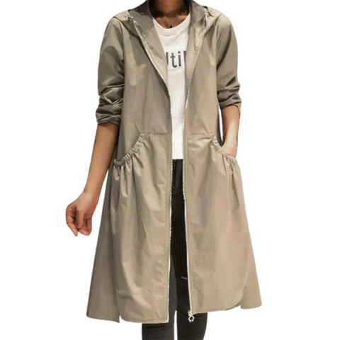 Imperméable pour femme | À capuche
