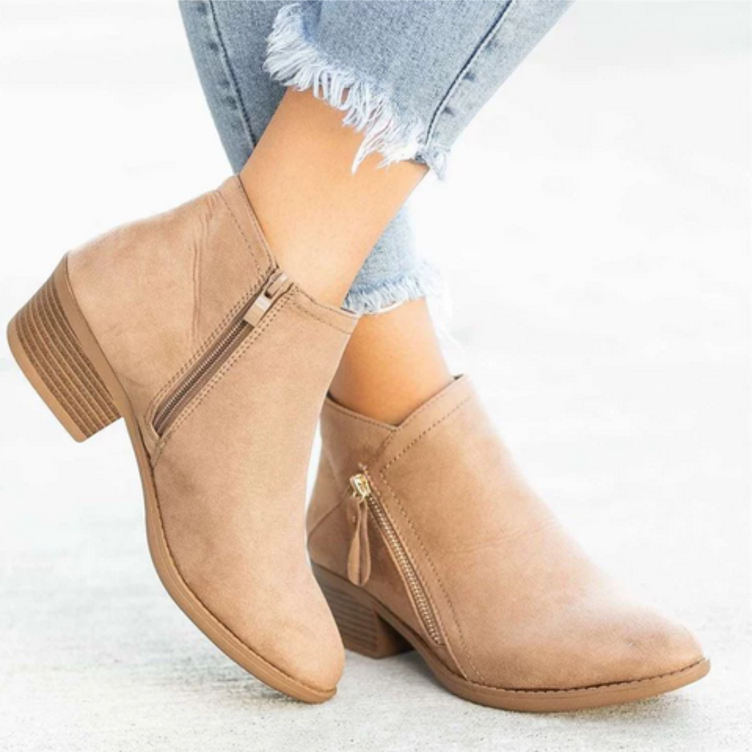 Alina – Bottes féminines avec fermeture éclair