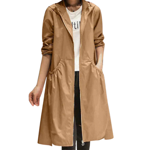 Imperméable pour femme | À capuche