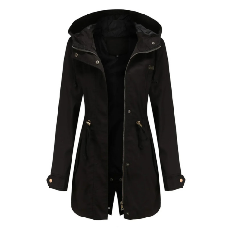Parka à capuche pour femme