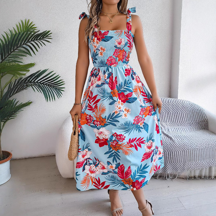 Robe d'été pour femmes | Style été décontracté | Tissu léger et respirant