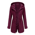 Parka à capuche pour femme