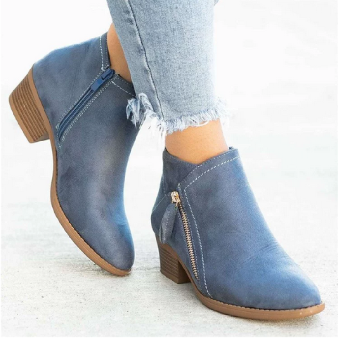 Alina – Bottes féminines avec fermeture éclair