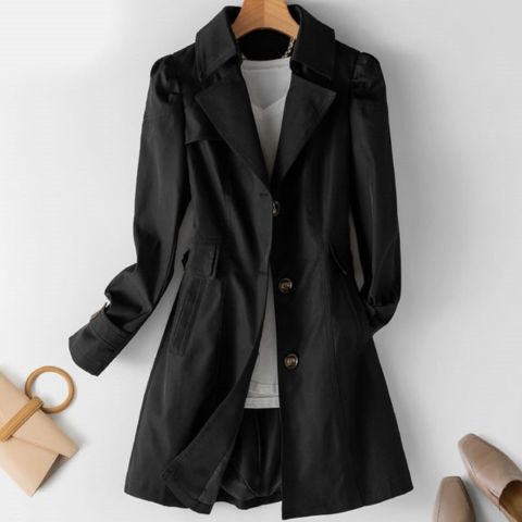 Trench-coat classique pour femme | Longue