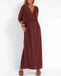 Robe longue fluide