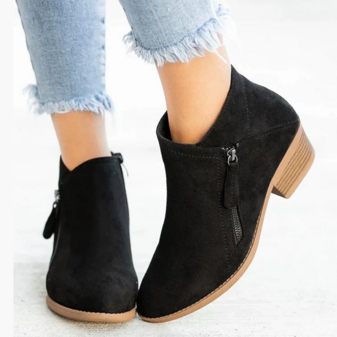 Alina – Bottes féminines avec fermeture éclair