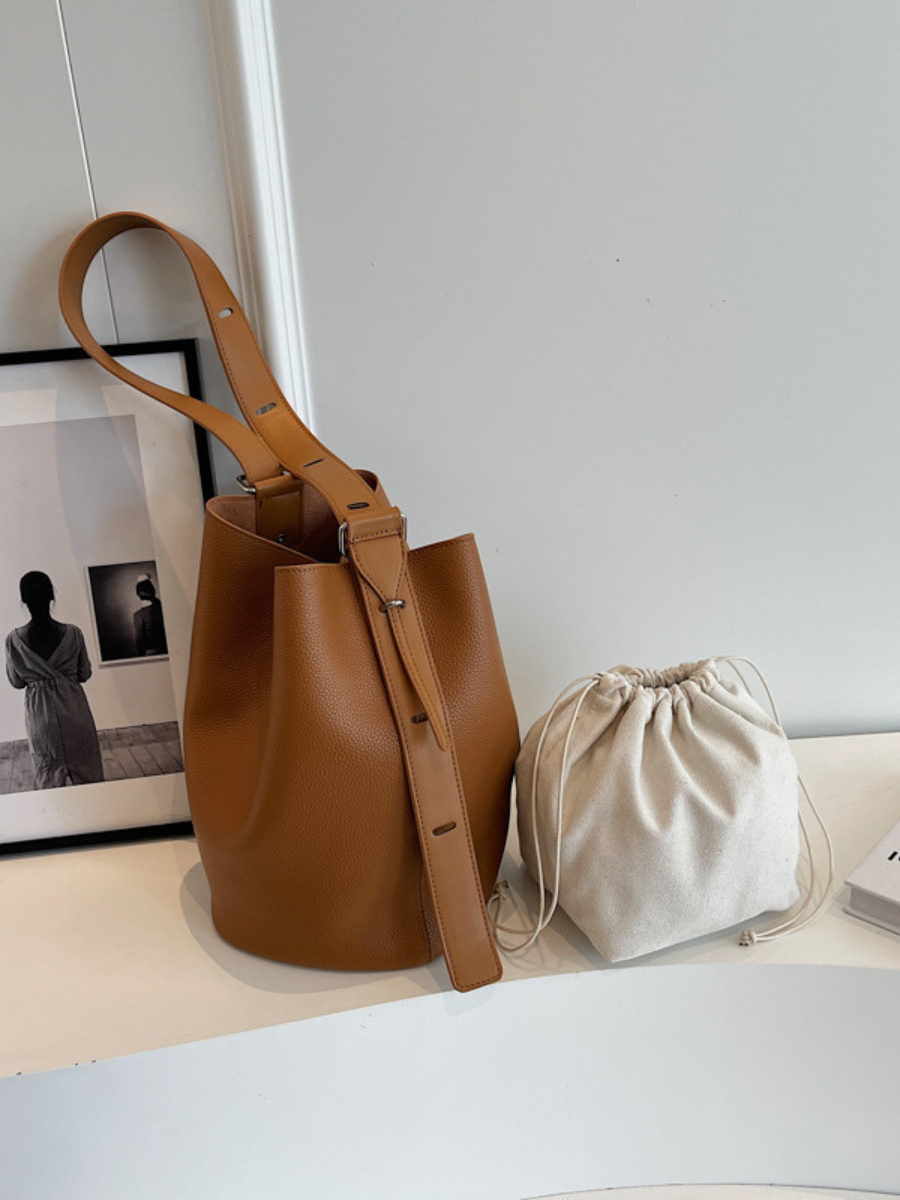 Sac à Bandoulière en Cuir Rétro | Look Vintage | Design Élégant et Pratique