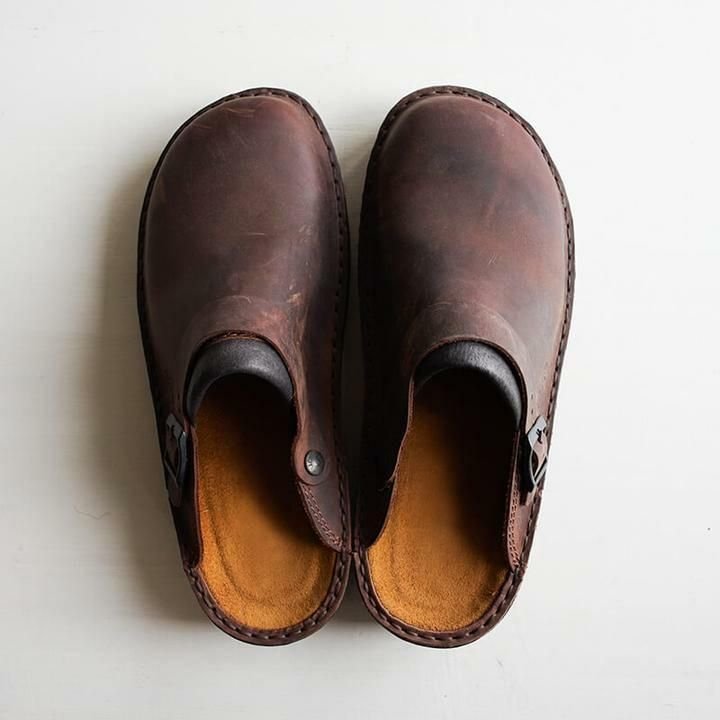 Sandales en cuir