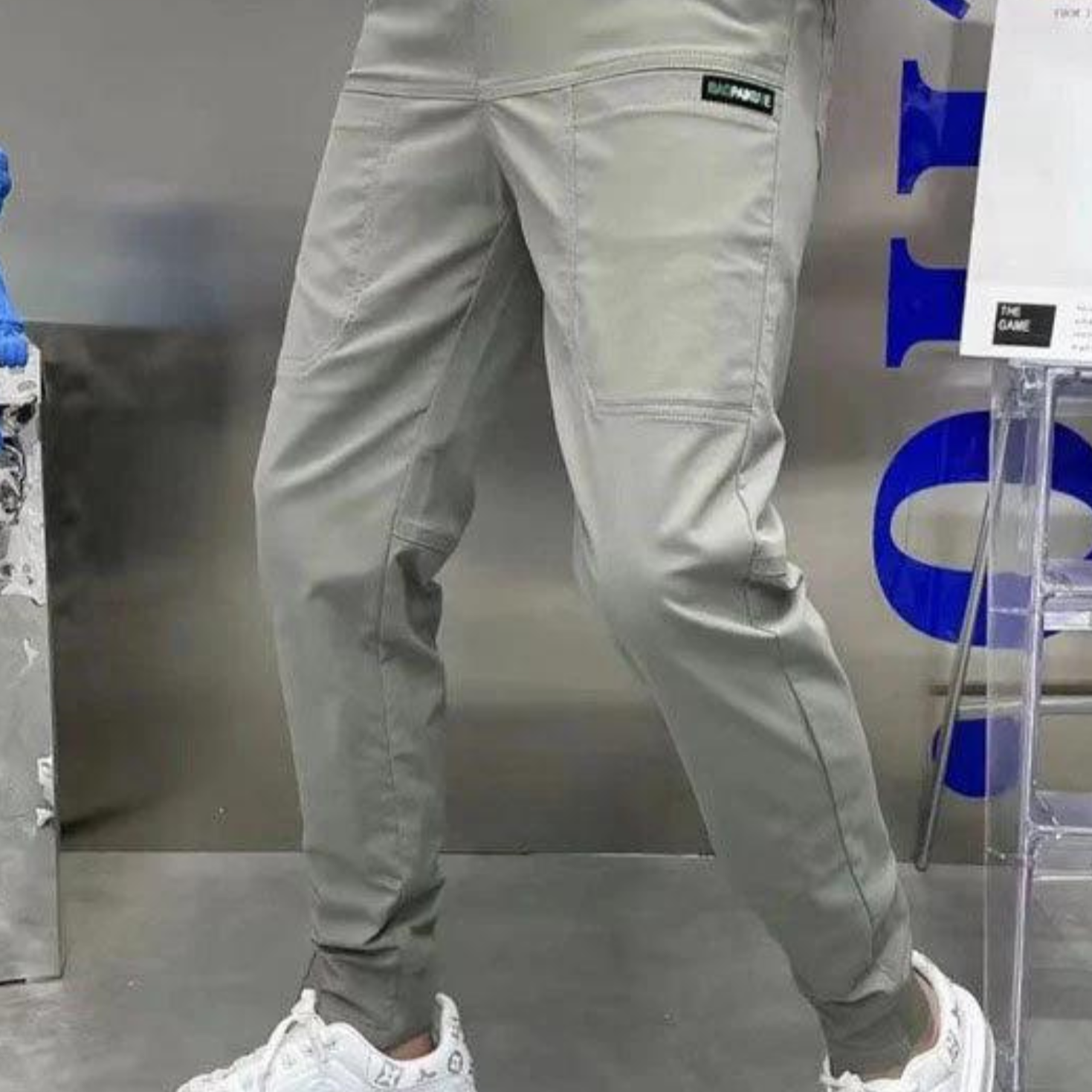 Pantalon Cargo Stretch soigné