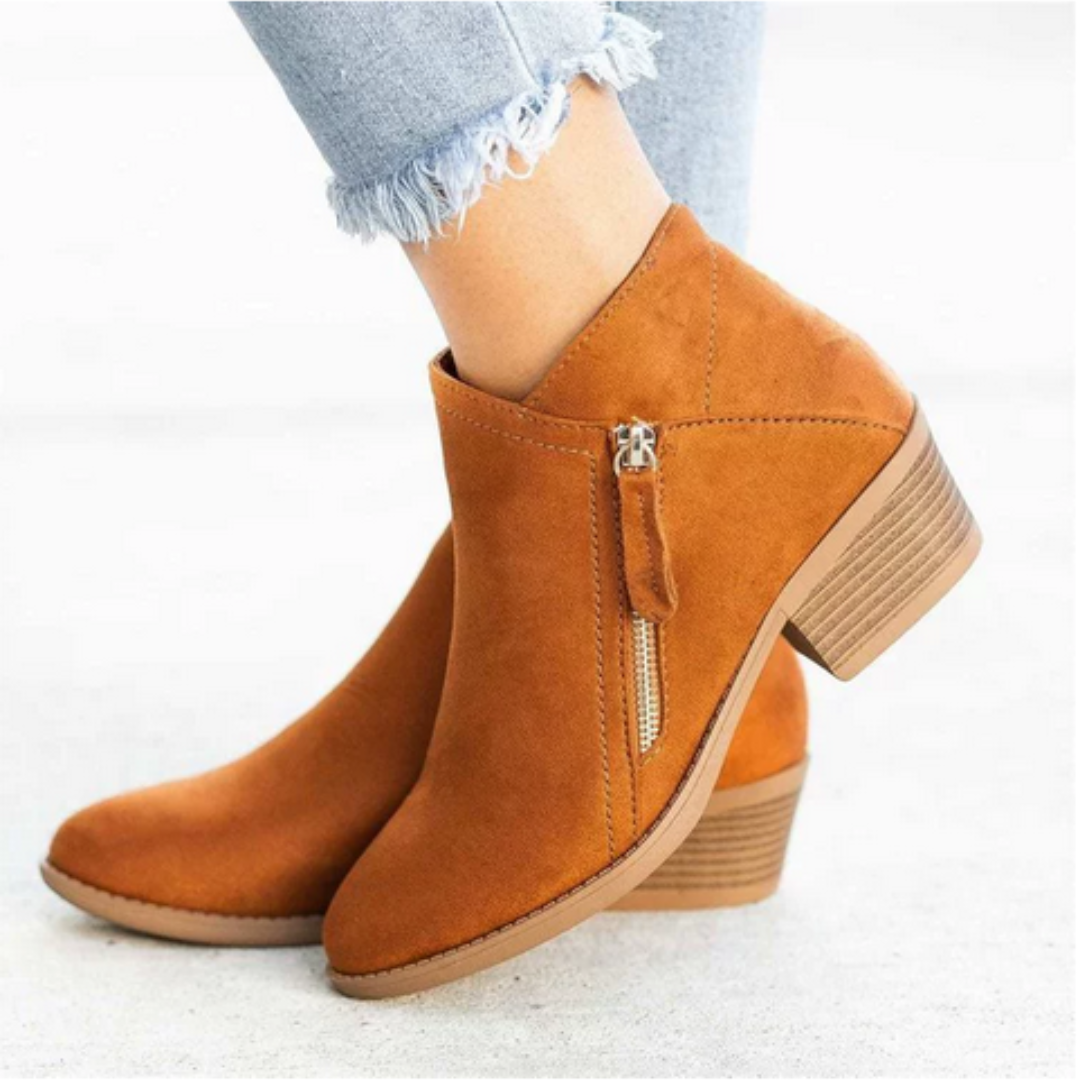 Alina – Bottes féminines avec fermeture éclair