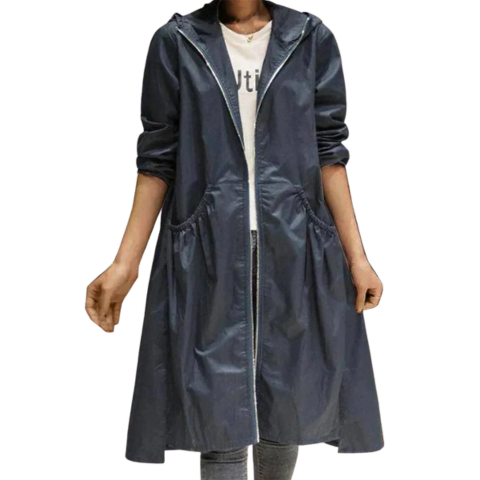Imperméable pour femme | À capuche
