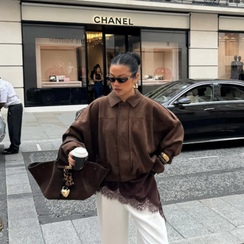 Veste oversize pour femme