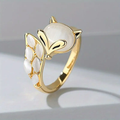 Bague Femme à Perle Ovale