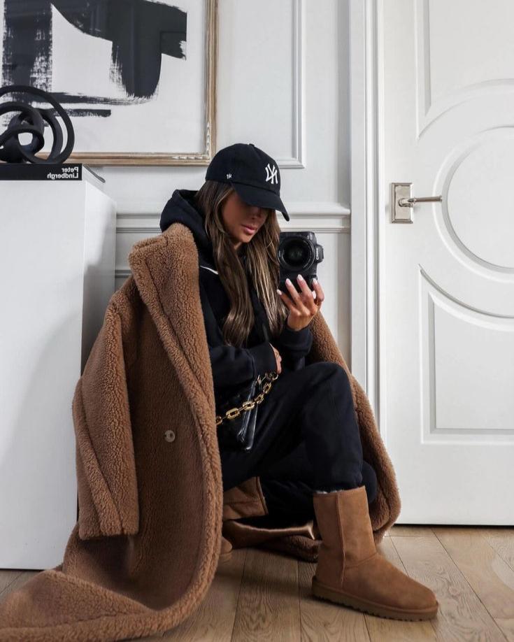 Anna | Manteau Long Teddy