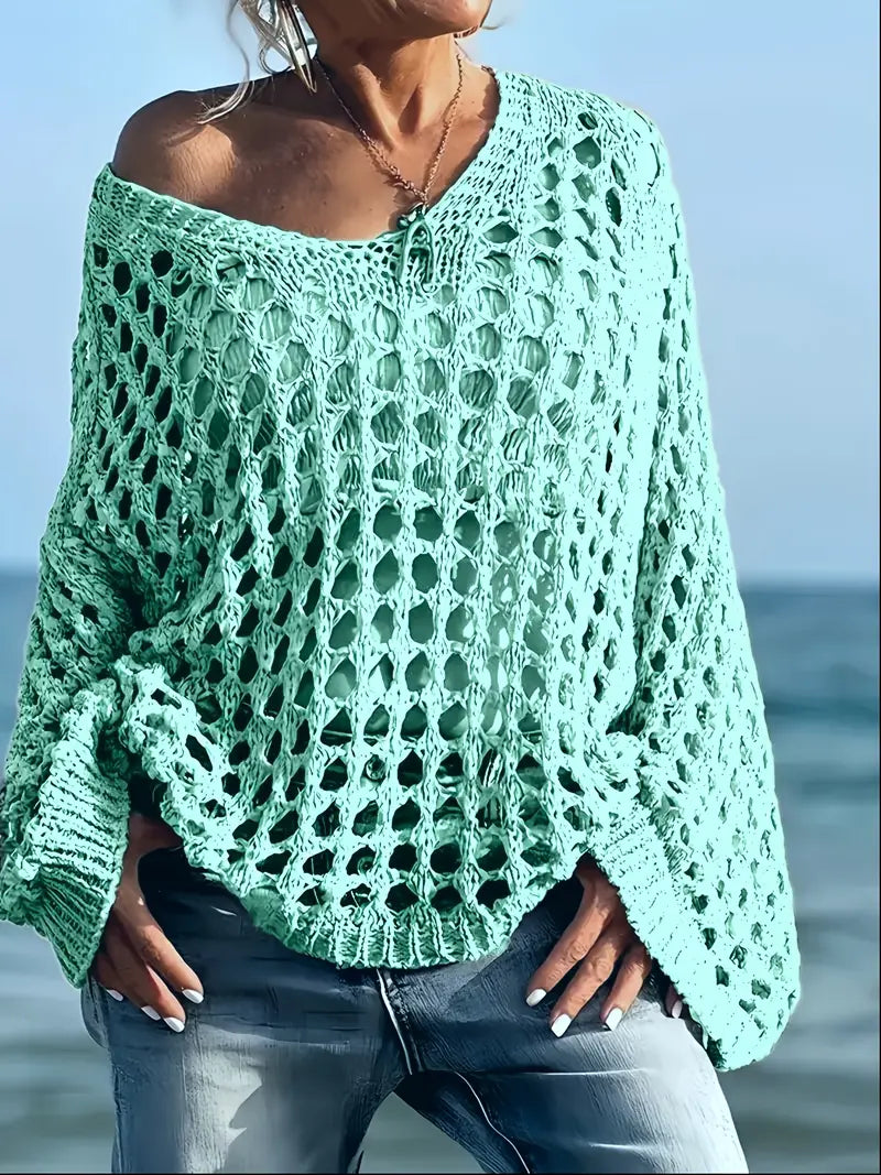 Top en crochet