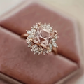 Bague Femme à Pierre Arrondie