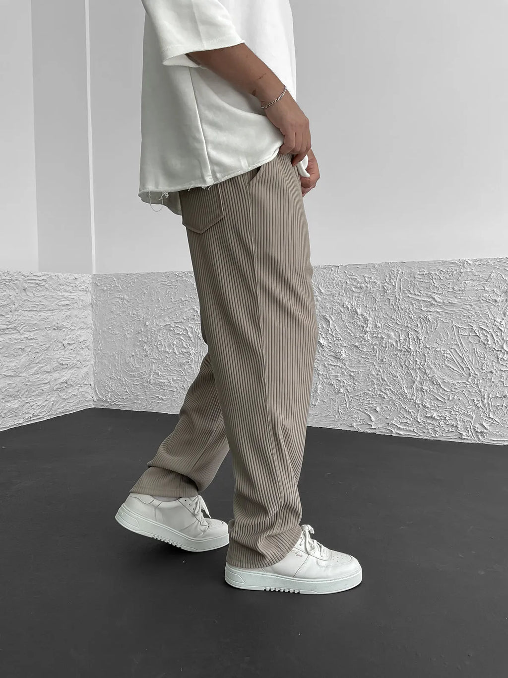 Pantalons Côtelés Confort