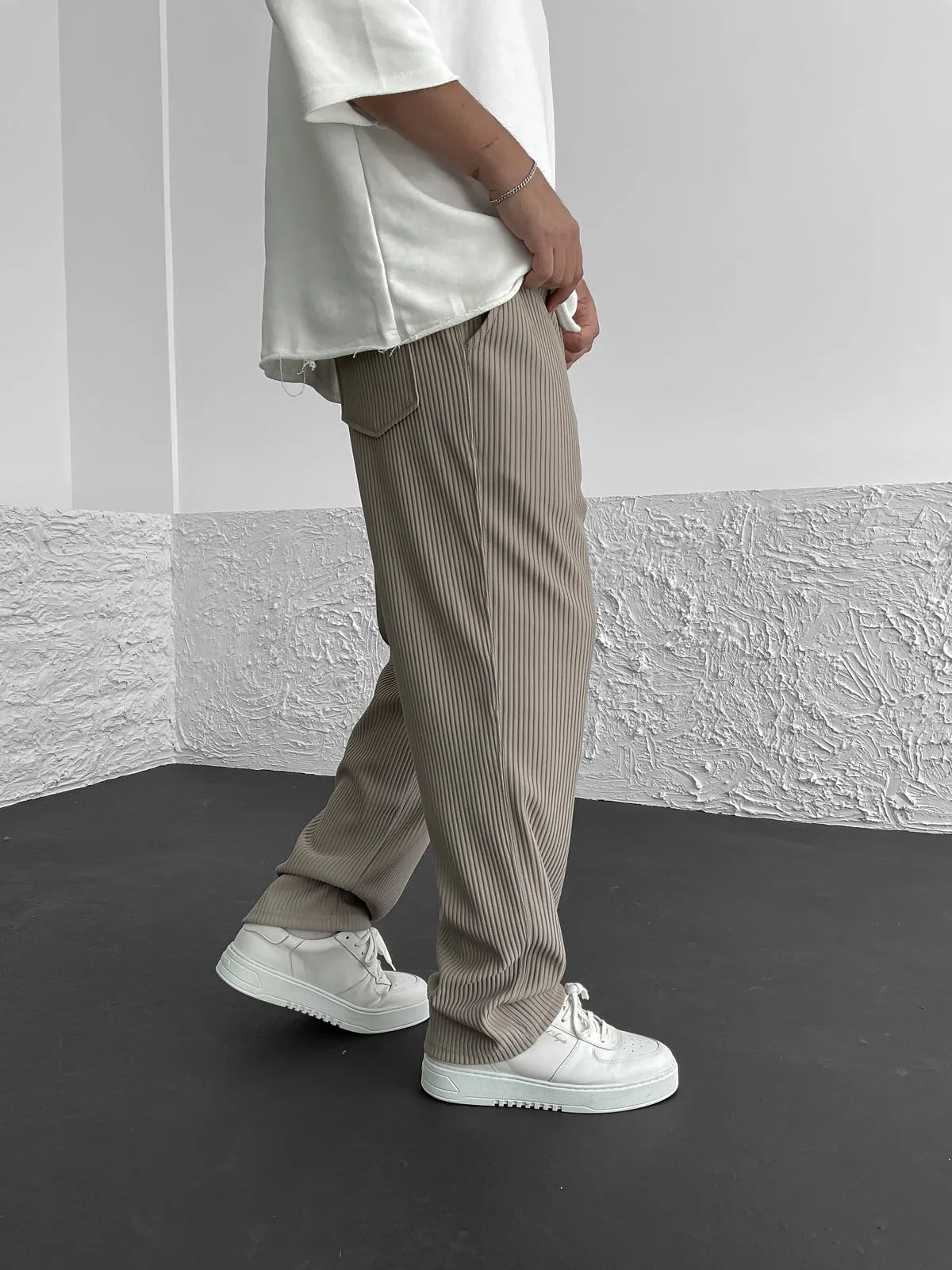 Pantalons Côtelés Confort