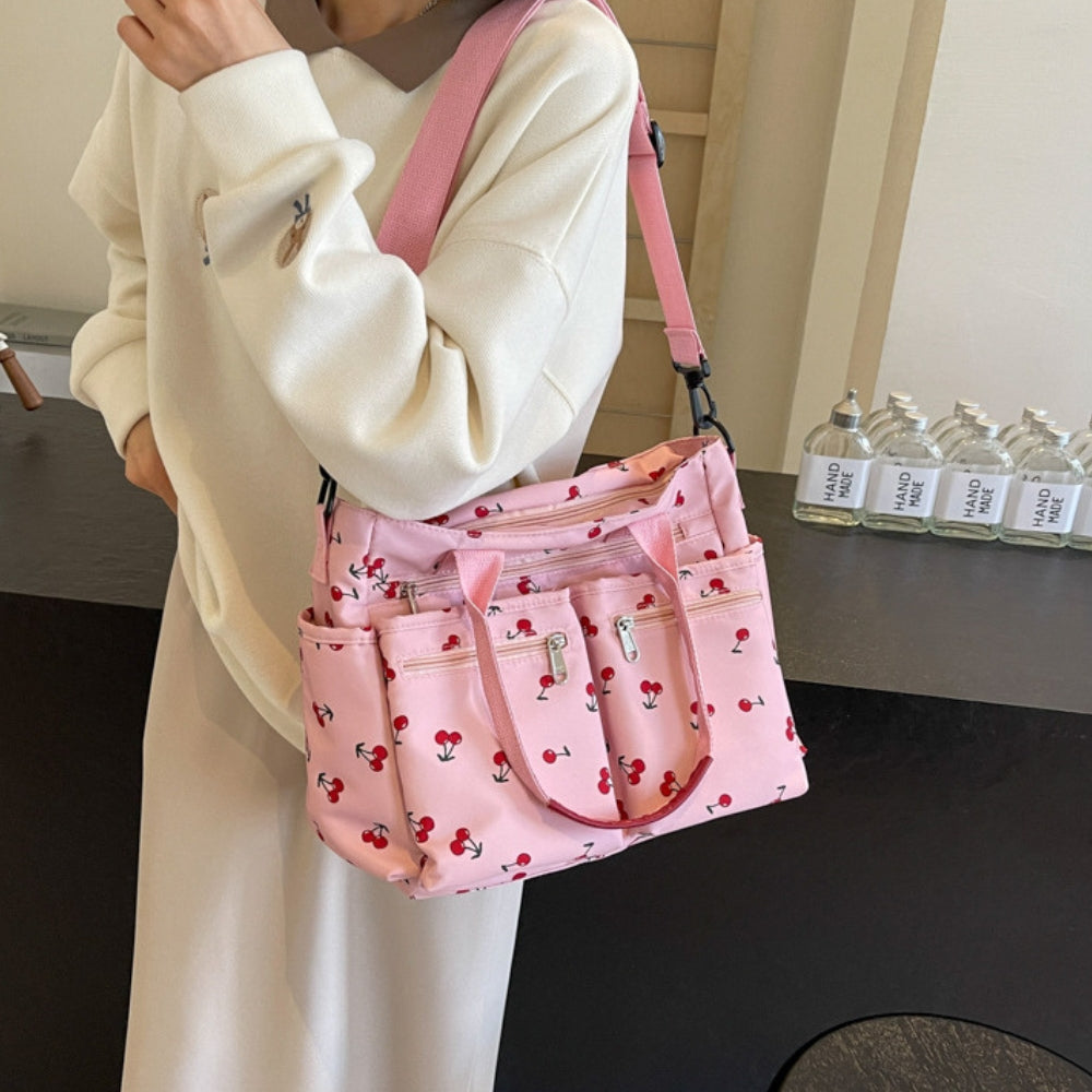 Sac Kanna toile cerises