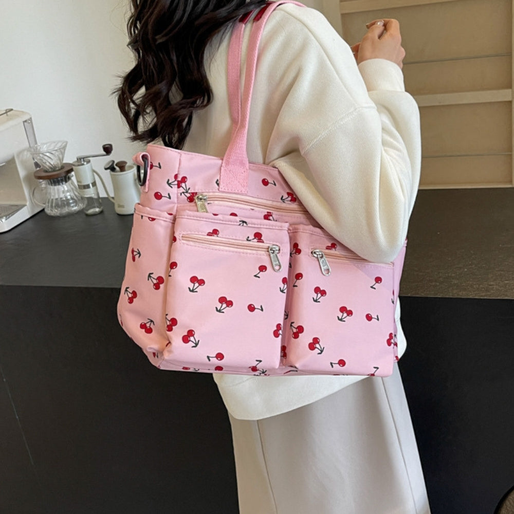 Sac Kanna toile cerises