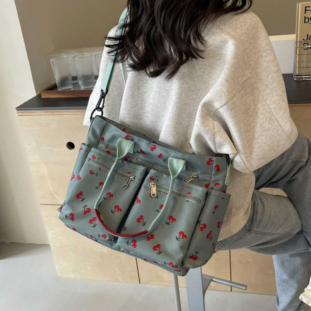 Sac Kanna toile cerises