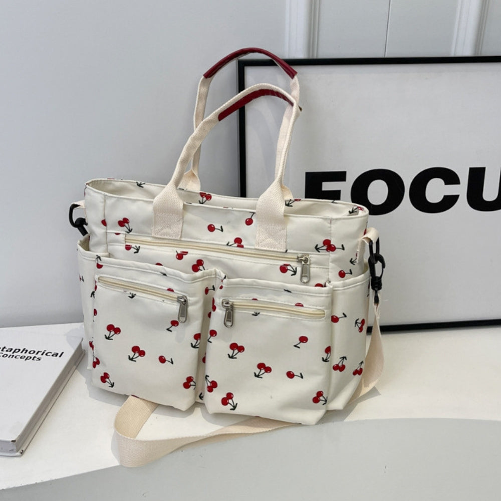 Sac Kanna toile cerises