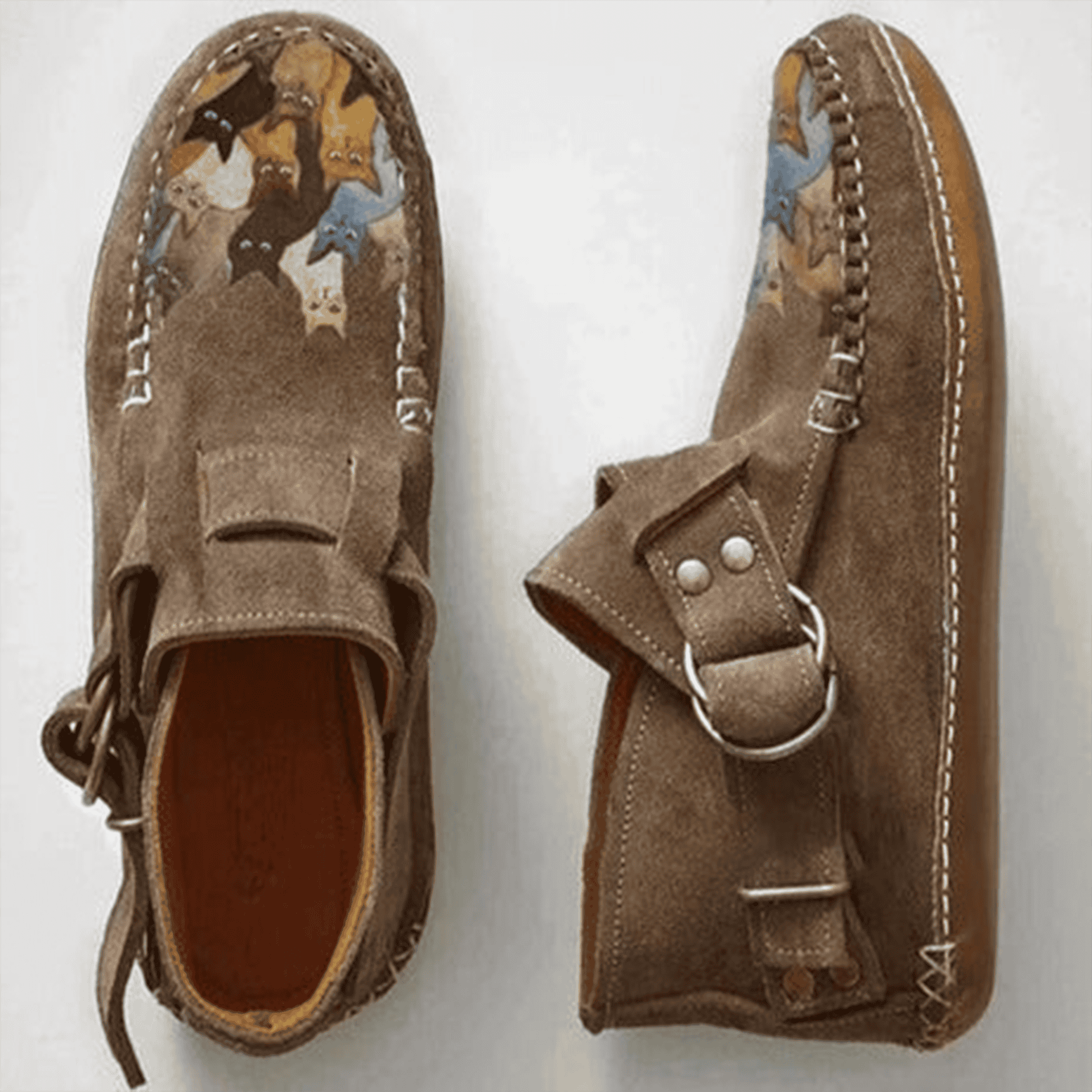 Chaussures Décontractées Femme en Suède | Motif Chats