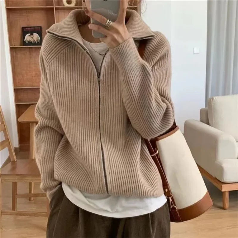 Gilet à col montant pour femmes