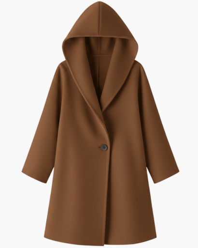 Manteau Femme Capuche – Élégance Douce & Confort Automnal