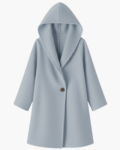 Manteau Femme Capuche – Élégance Douce & Confort Automnal