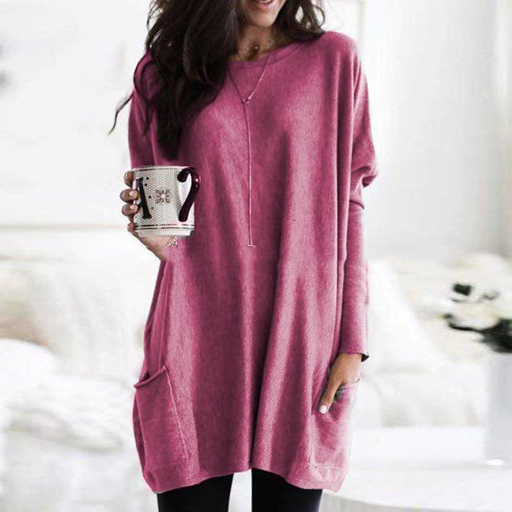 Pull Tunique Décontracté | Look Casual | Avec Poches Pratiques