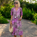 Robe Printanière Isla | Look Frais et Élégant | Design Lumineux et Raffiné
