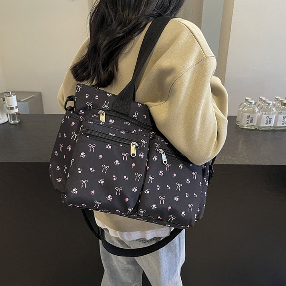 Sac Kanna toile et rubans