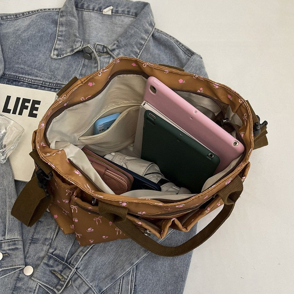 Sac Kanna toile et rubans