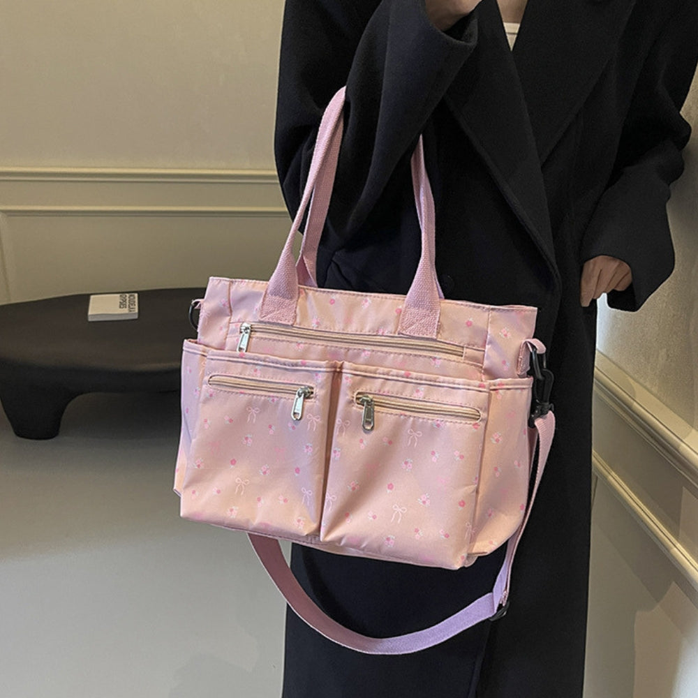 Sac Kanna toile et rubans