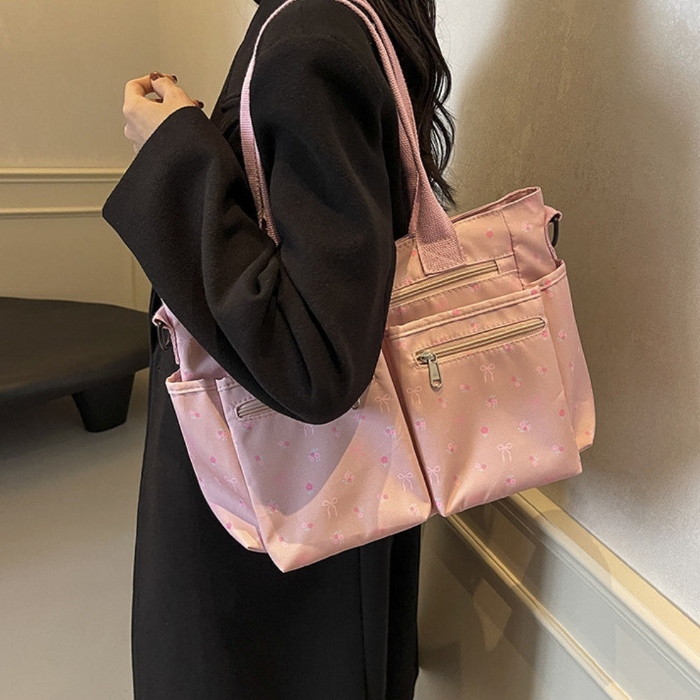 Sac Kanna toile et rubans