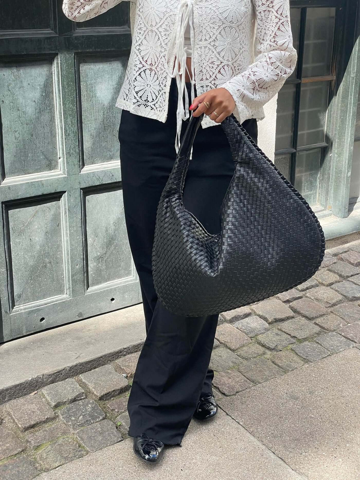 Sac à bandoulière tissé