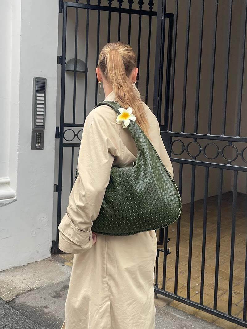 Sac Tissé | Look Décontracté | Design Spacieux et Pratique