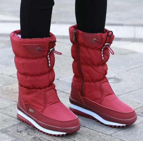 Alaska - Bottes Imperméables Chaudes pour l'Hiver pour Femme