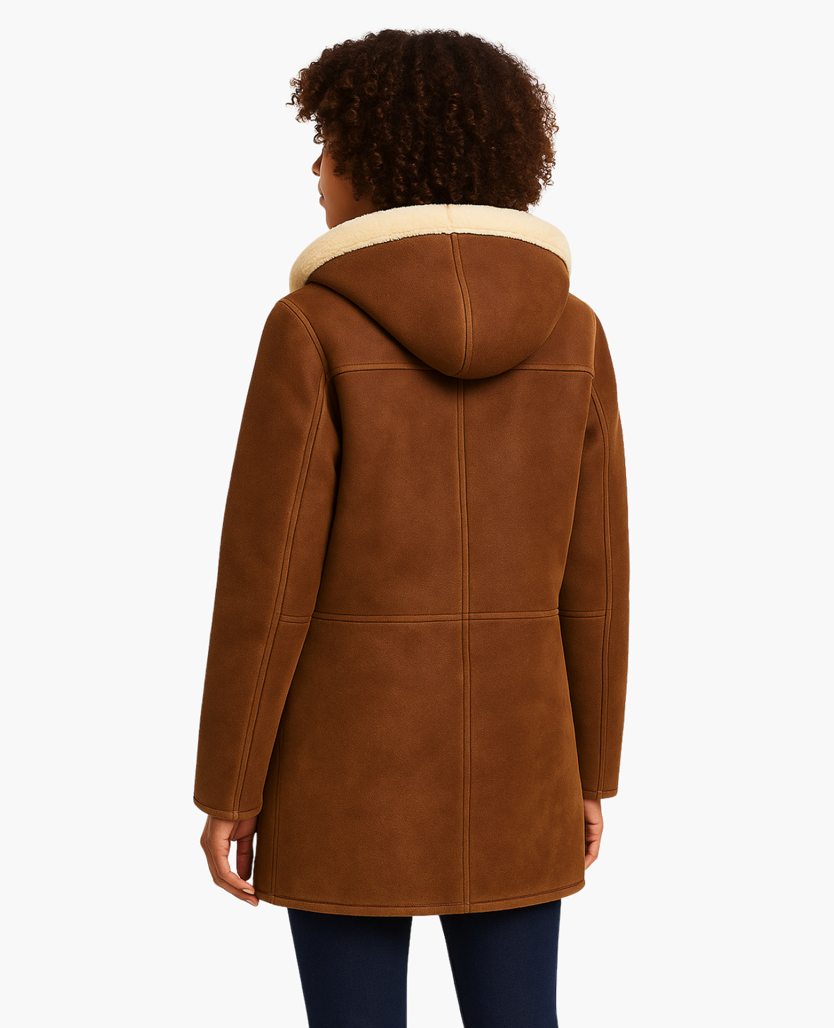 Manteau Femme Doublé Fourrure Synthétique – Élégance Hivernale & Confort Absolu
