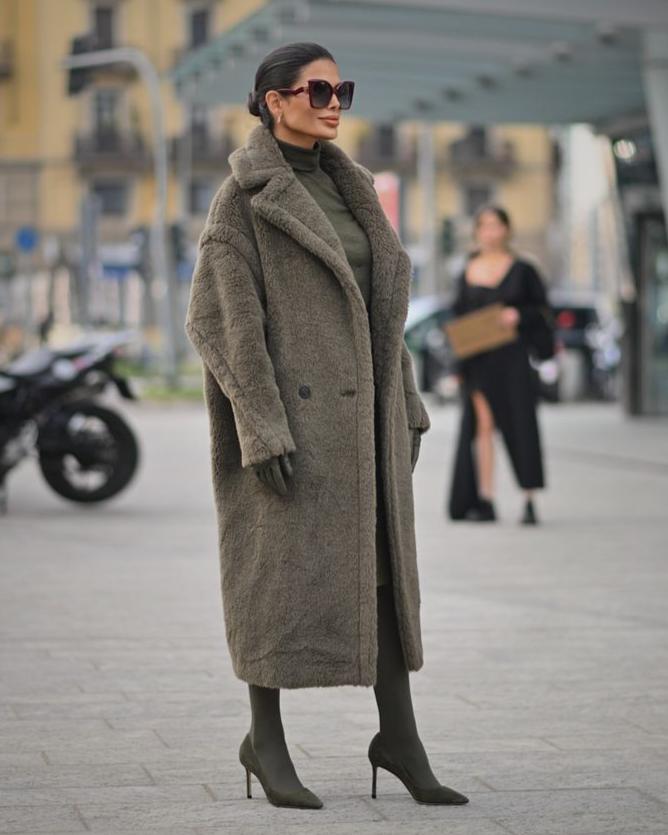 Anna | Manteau Long Teddy