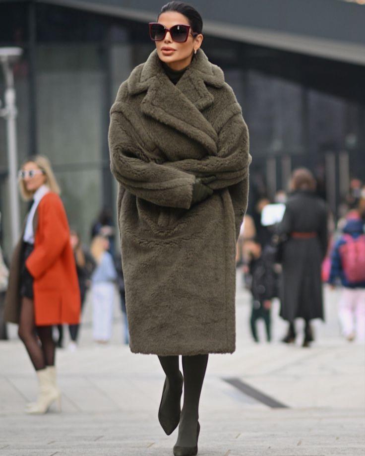 Anna | Manteau Long Teddy