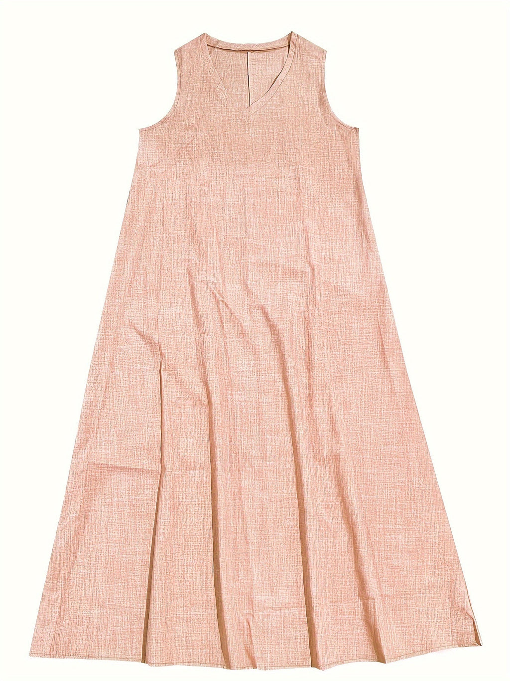 Robe à Col en V | Look Élégant | Design Raffiné et Confortable