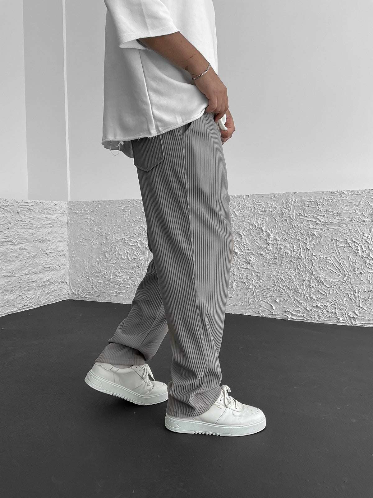 Pantalons Côtelés Confort