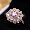Bague Femme à Pierre Brillante